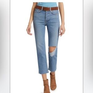 RE/DONE
High-Rise Distressed 70s Stovepipe Jeans
